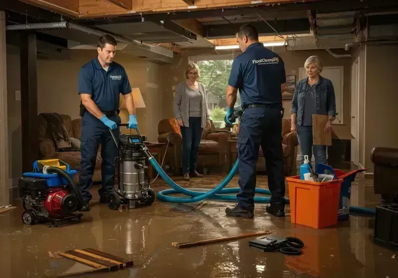 Basement Water Extraction and Removal Techniques process in Spring Mount, PA